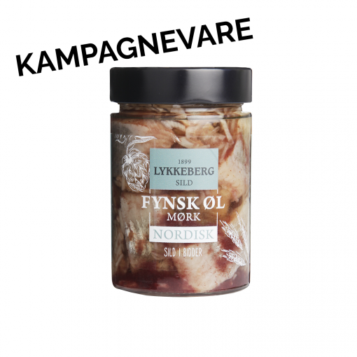 Fynsk mørk øl sild