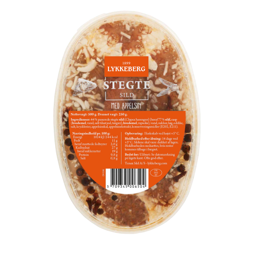 Stegte sild med appelsin