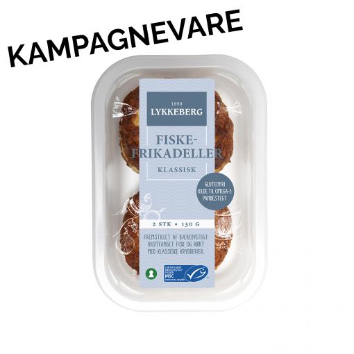 Fiskefrikadeller 2x65 g