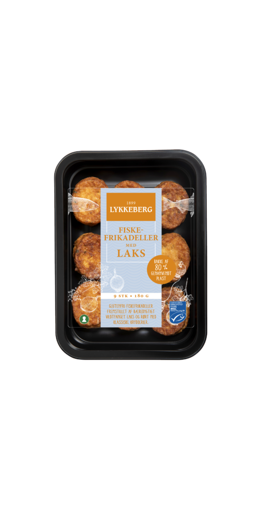 Fiskefrikadeller med laks 9x20 g